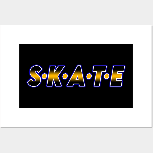 S.K.A.T.E Wall Art by dankdesigns